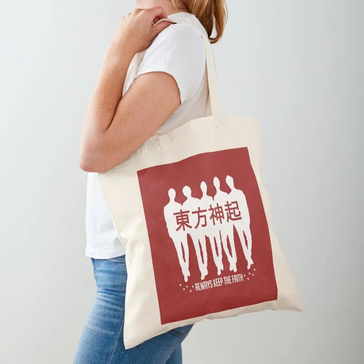 

TVXQ - Always Keep The Faith Tote Bag Women bags personalized tote bag university shopper bag ecological bags