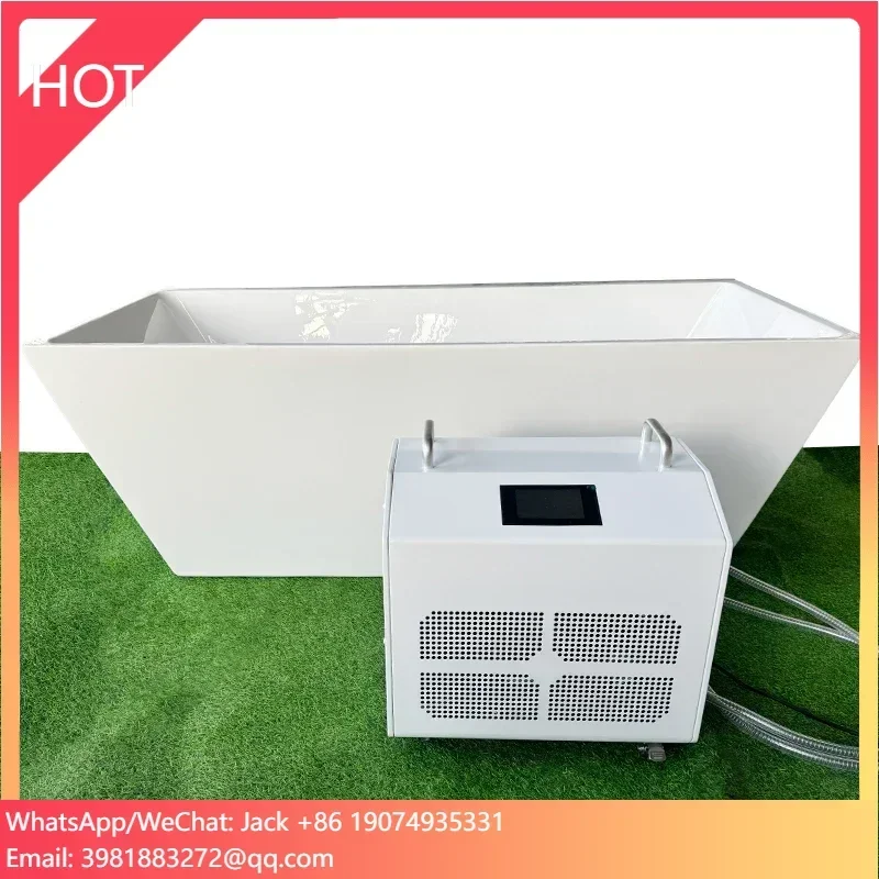 New Design Acrylic Ice Tub Cold Plunge With Chiller Sports Recovery Portable Outdoor Acrylic Ice Bath Tub