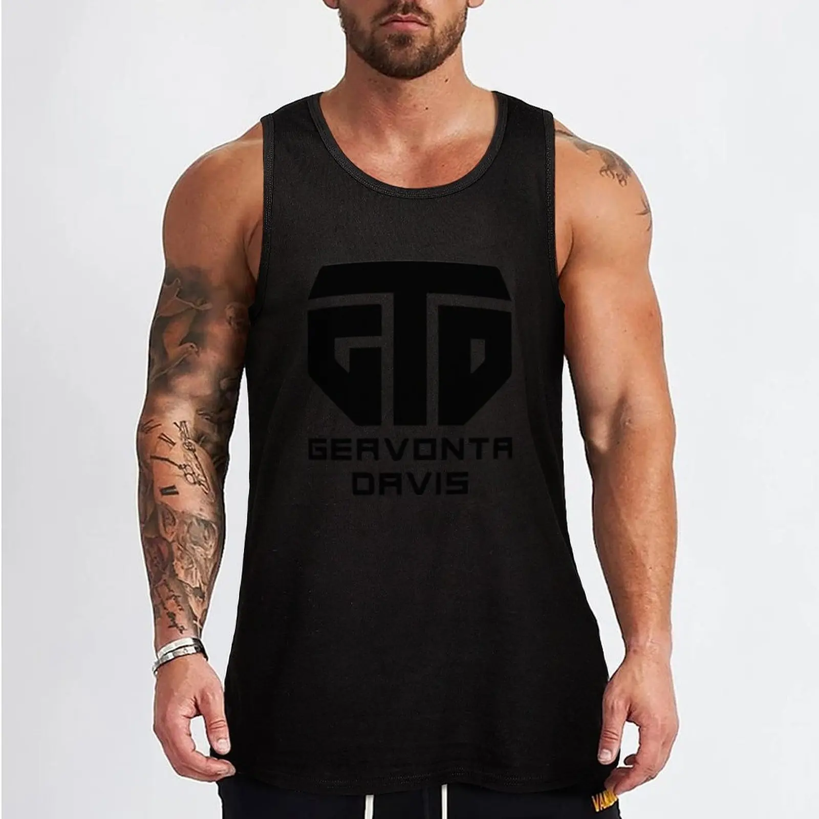 Gervonta Davis Tank Top summer clothes man 2024 men clothing Bodybuilding clothing man gym men