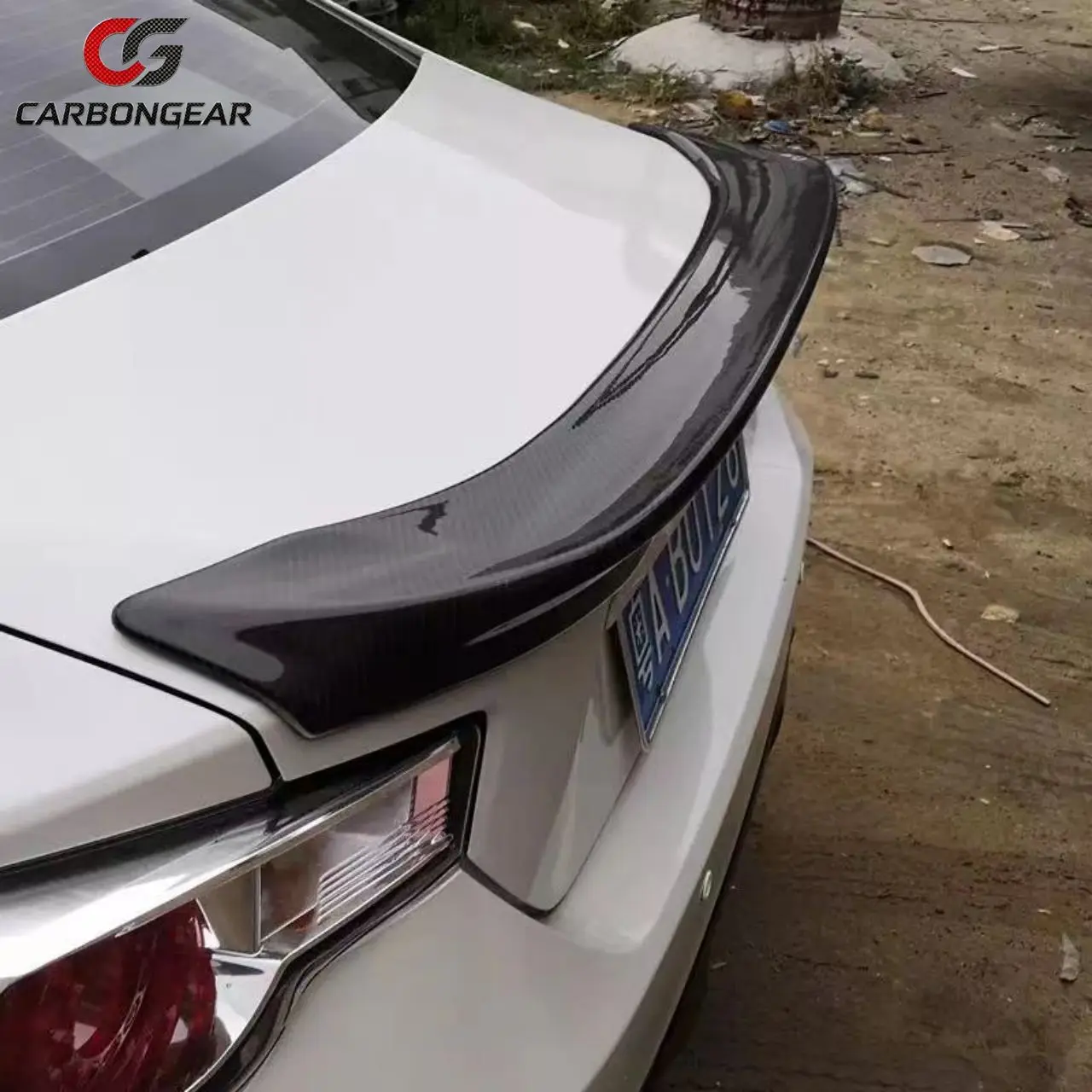 Real Carbon Surface Spoiler for Toyota GT86 ZN6 Subaru BRZ ZC6 2013-2019 Car Rear Ducktail Wing Trunk Decoration Accessorie