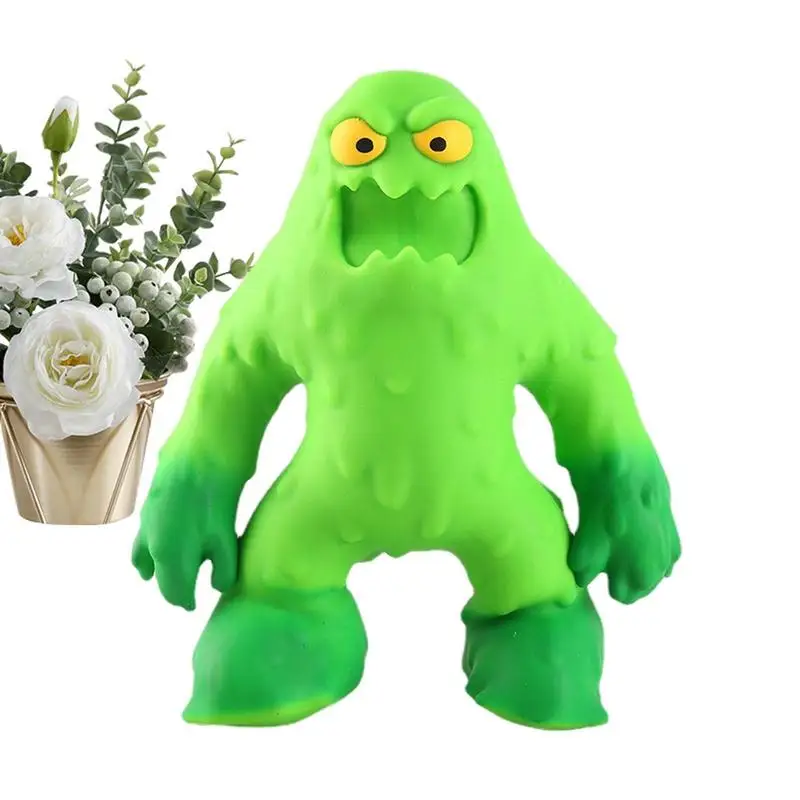 

Funny Anti-Stress Doll Stress Toys Green Freak Slow Rebound Squeeze Toy Soft Stress Reliever For Children Adults Birthday Gifts