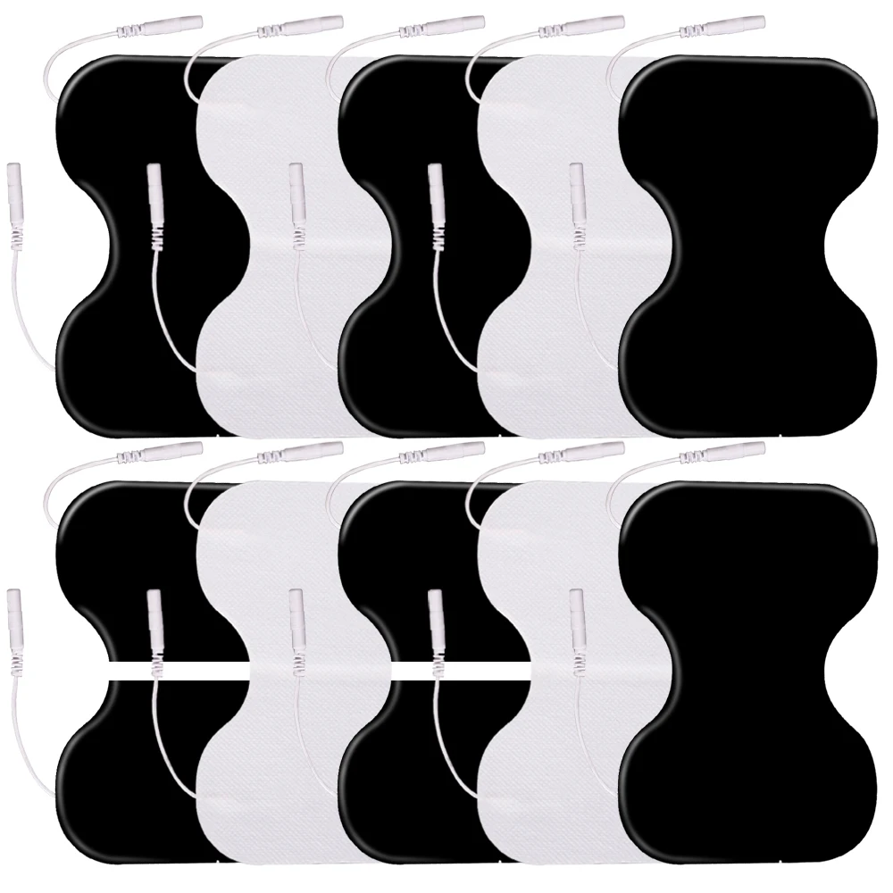 

5/10 шт. электродный пластырь самоклеящиеся массажные электроды TENS подушечки EMS импульсная акупунктура физиотерапия стимулятор мышц гель