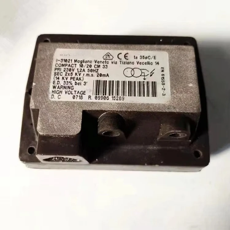 Ignition Transformer Compact 10/20 cm 2 * 5KV 20mA PRI 230V Boiler Burner Spare Parts