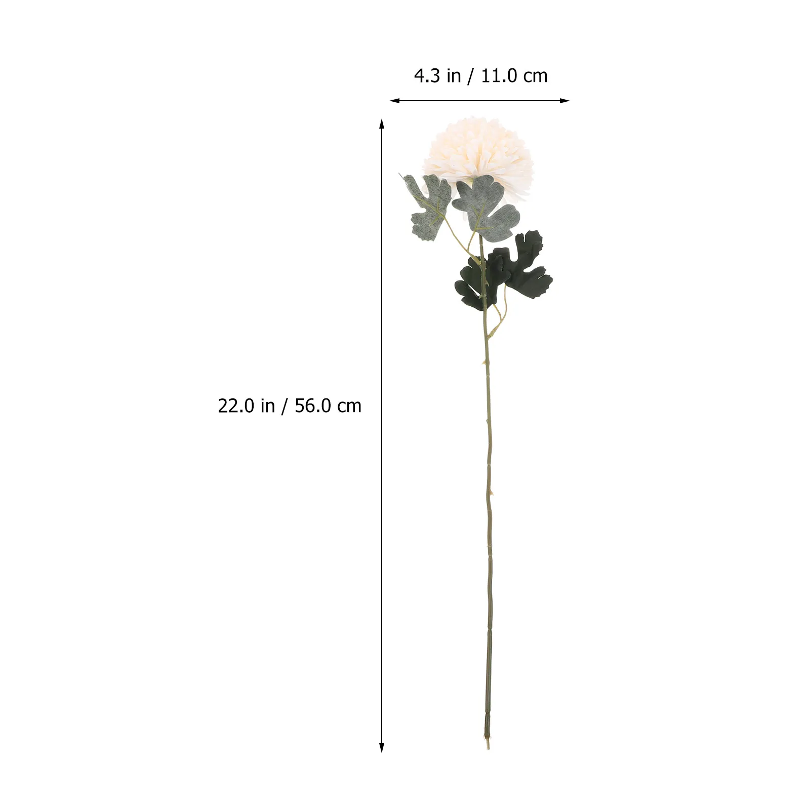 

6 Pcs Artificial Flower Decoration Wedding Decorations Faux Dandelion Flowers Decorative Fake Bulk