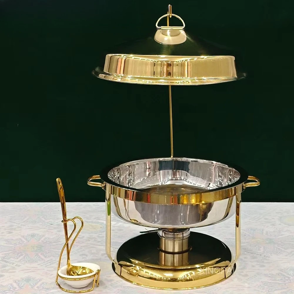 Réchauffeur de nourriture pour repas, marmite chaude, couvercle suspendu de luxe 9L