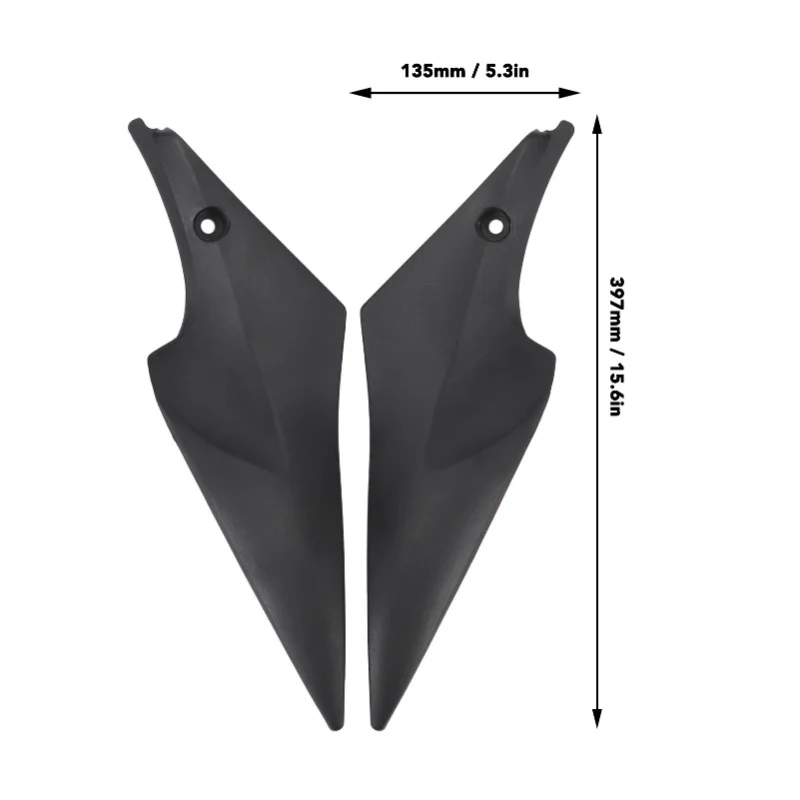 1 Pair Motorcycle Gas Tank Side Fairing Panel Reliable Protection Tank Side Cover Fairing Replacement For Suzuki 600 750
