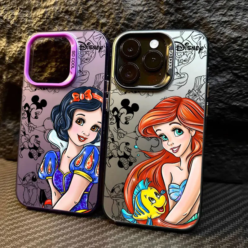 

Disney Princess Snow White Phone Case For iPhone 11 12 13 14 15 16 17 Pro Max 16e 17E 17 Air Plus 13 Mini Shockproof Back Cover