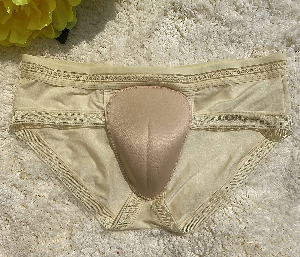Camel Toe Control Panty Fake Vagina Stretch Underwear Transgender Crossdresser Shemale Briefs