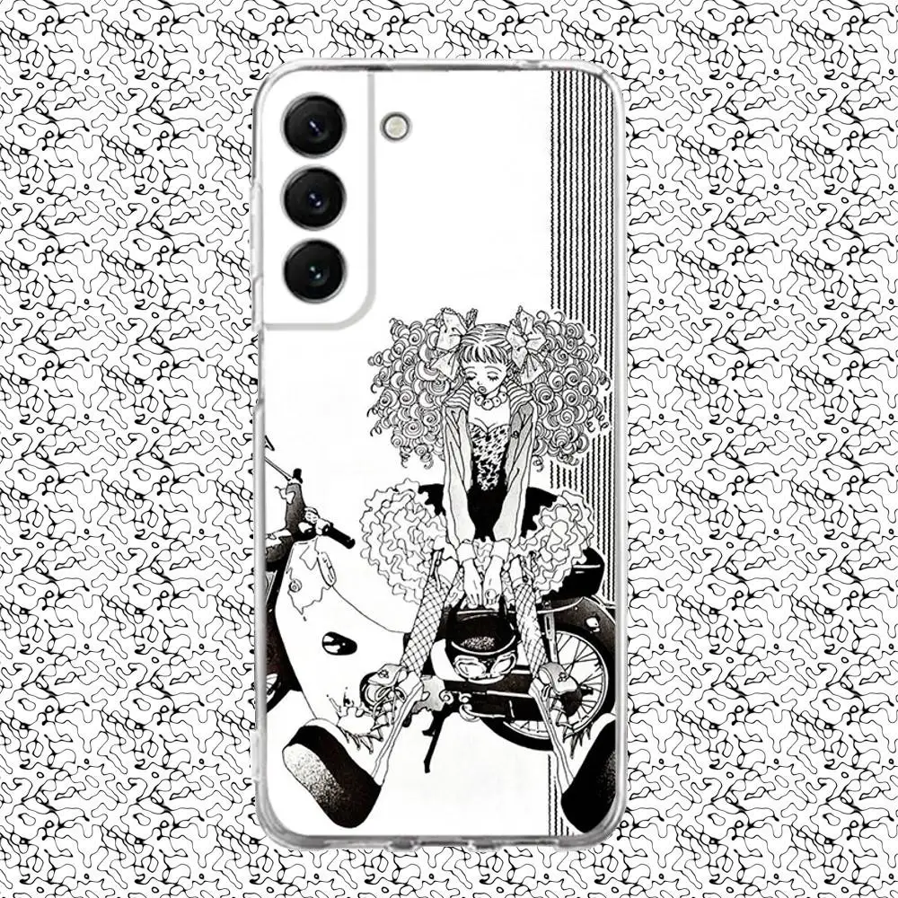 M-Miwako Sakurada funda de teléfono para Samsung S24,30,21,22,23,20 FE,lite,PIus,Ultra,5G,Note,9,10 funda transparente