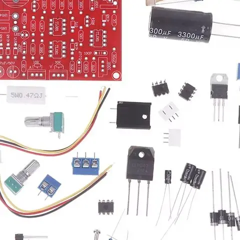 0-30V 2mA-3A DC Alimentatore regolato Kit fai da te Set regolatore di tensione di protezione limitatrice di corrente continua regolabile