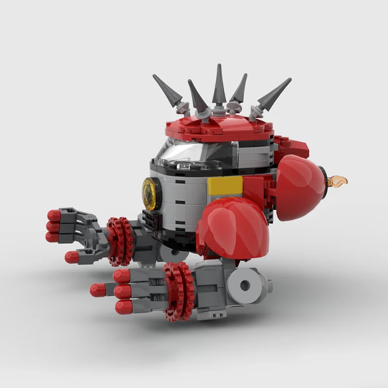 234 قطعة MOC الأسلحة الكبيرة سونيك 3 القنفذ نموذج اللبنات لعبة لتقوم بها بنفسك التعليم الإبداعي الطوب الاطفال هدايا عيد الميلاد عيد الميلاد #2