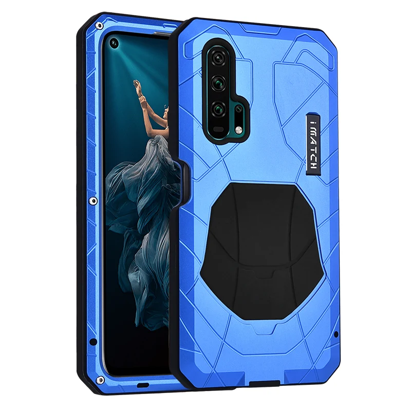 Daily Waterproof Case For Honor 20 8x 30 Pro Shockproof Heavy Duty Tank Silicone Aluminum Metal Cover For Huawei P30 Mate 40