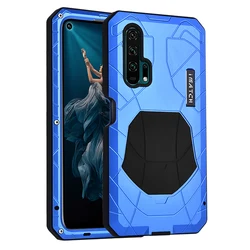 Daily Waterproof Case For Honor V40 Pro Shockproof Heavy Duty Tank Silicone Aluminum Metal Cover For Huawei P30 Mate 40