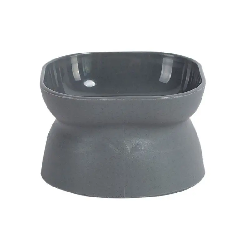 Cat Bowl High Foot Dog Bowl Protect Cervical Vertebra Cat Pet Food Water Bowl Pet Feeding Cup Pet Feeder Bowl