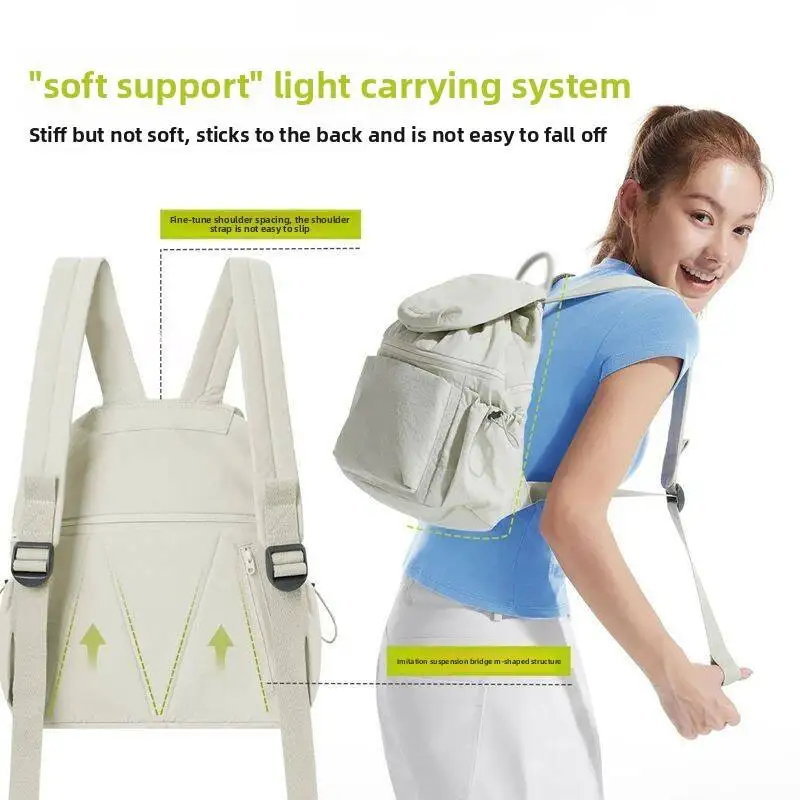 Vintage Washed Canvas Backpack For Women Large Capacity Student Leisure School Bags Solid Simple Travel Backpack Female Bookbag