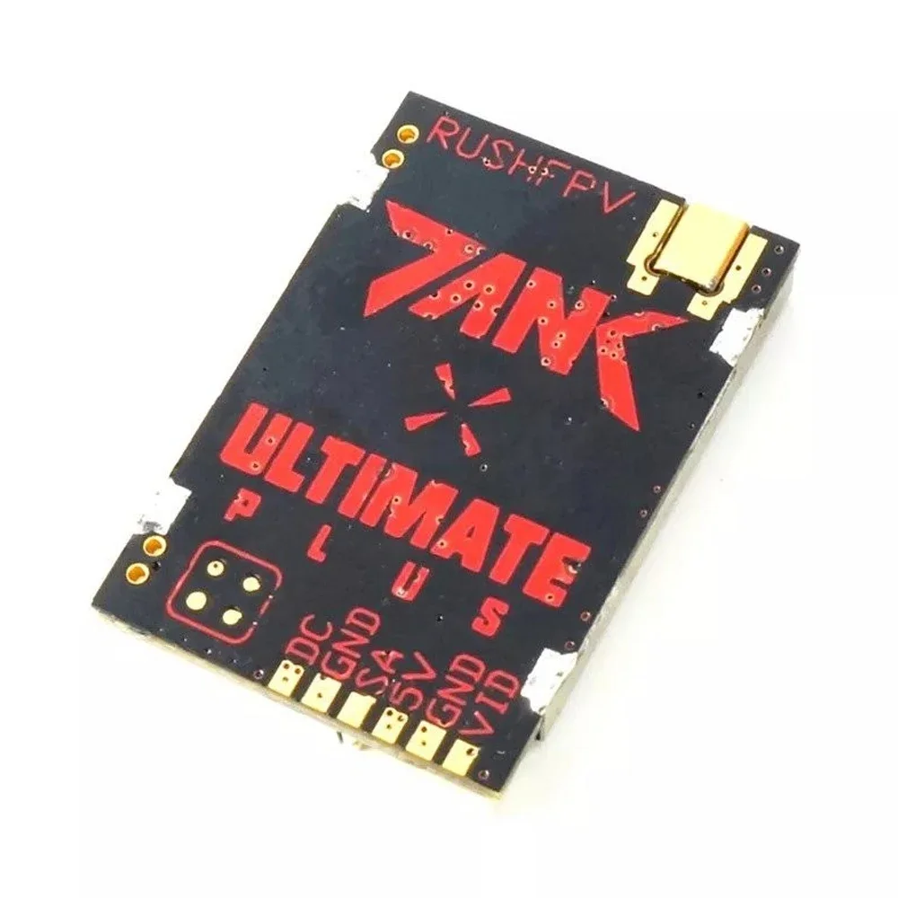 RUSH TANK Ultimate PLUS 7-36V 5.8GHZ 48CH/37CH Pitmode/25mW/200mW/500mW/800mW Video Transmitter VTX Description: 1. The RUSH Ta