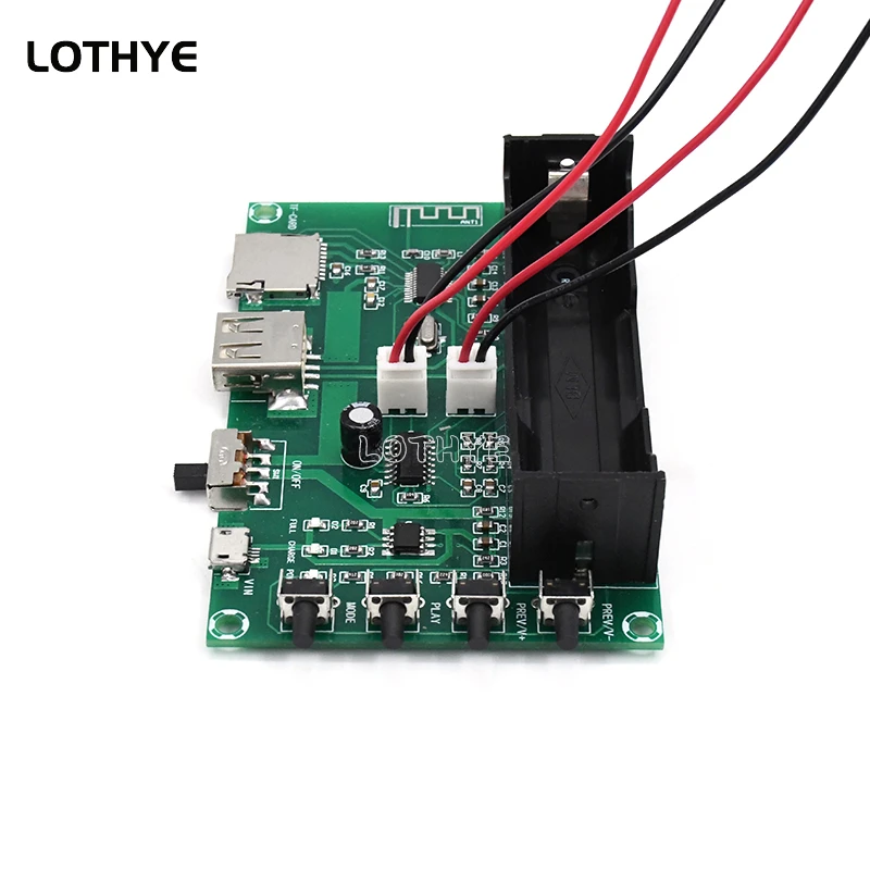 PAM8403 Mini Bluetooth Versterker Audio Board 5W * 2 Lithiumbatterij Zingen Machine USB TF-Card Dual Channel luidspreker DIY A150