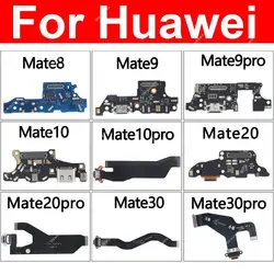 USB Charger Dock Board For Huawei Mate 7 8 9 10 20 20X 30 Lite Pro 4G 5G USB Charging Port Board Replacement Parts