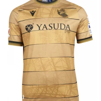 최신 핫 라 리가 2 그린 반팔 티셔츠, 리얼 소시에다드 운동 저지, 여름 남성 캐주얼 저지 플러스 사이즈, 25z