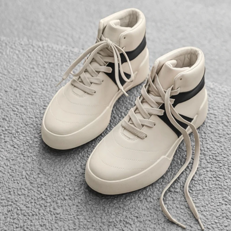 

Мужские нишевые разноцветные сезонные кожаные туфли большого размера на плоской подошве, модные и повседневные универсальные вулканизированные туфли на шнуровке