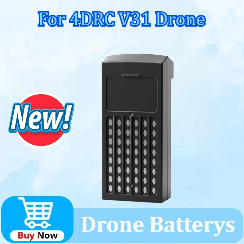 

Newly upgraded 4DRC V31 Drone Battery Rechargeable Lipo Battery for V31 RC Glider Foam Plane V31 Rechargeable Battery Wholesale