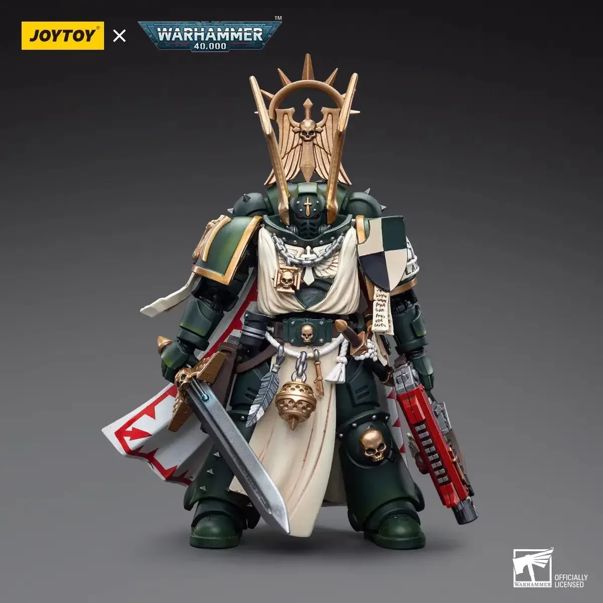 In Stock JOYTOY  WarHammer 30K 1/18 Action Figure Thousand Sons Legion Praetorian in Cataphractii Terminator Armour