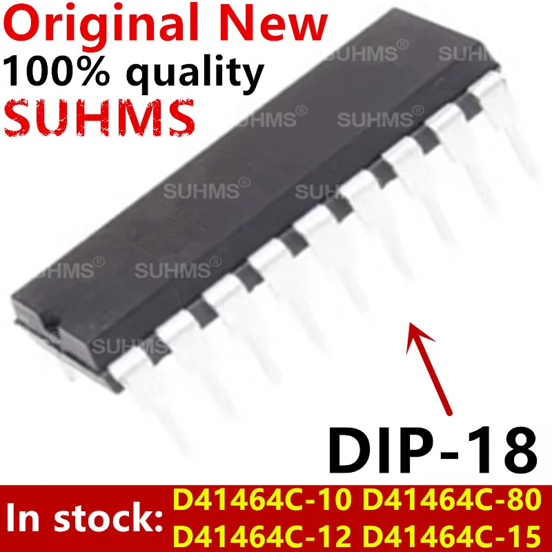 (10piece)100% New D41464C-12 D41464C-80 D41464C-15 D41464C-10 DIP-18