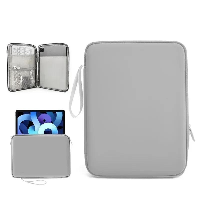Shockproof Multi‑Pocket Anime Manga Tablet Sleeve 11‑13 Inch Protective Travel Carrying Bag for 2024 iPad Air Pro 11 13