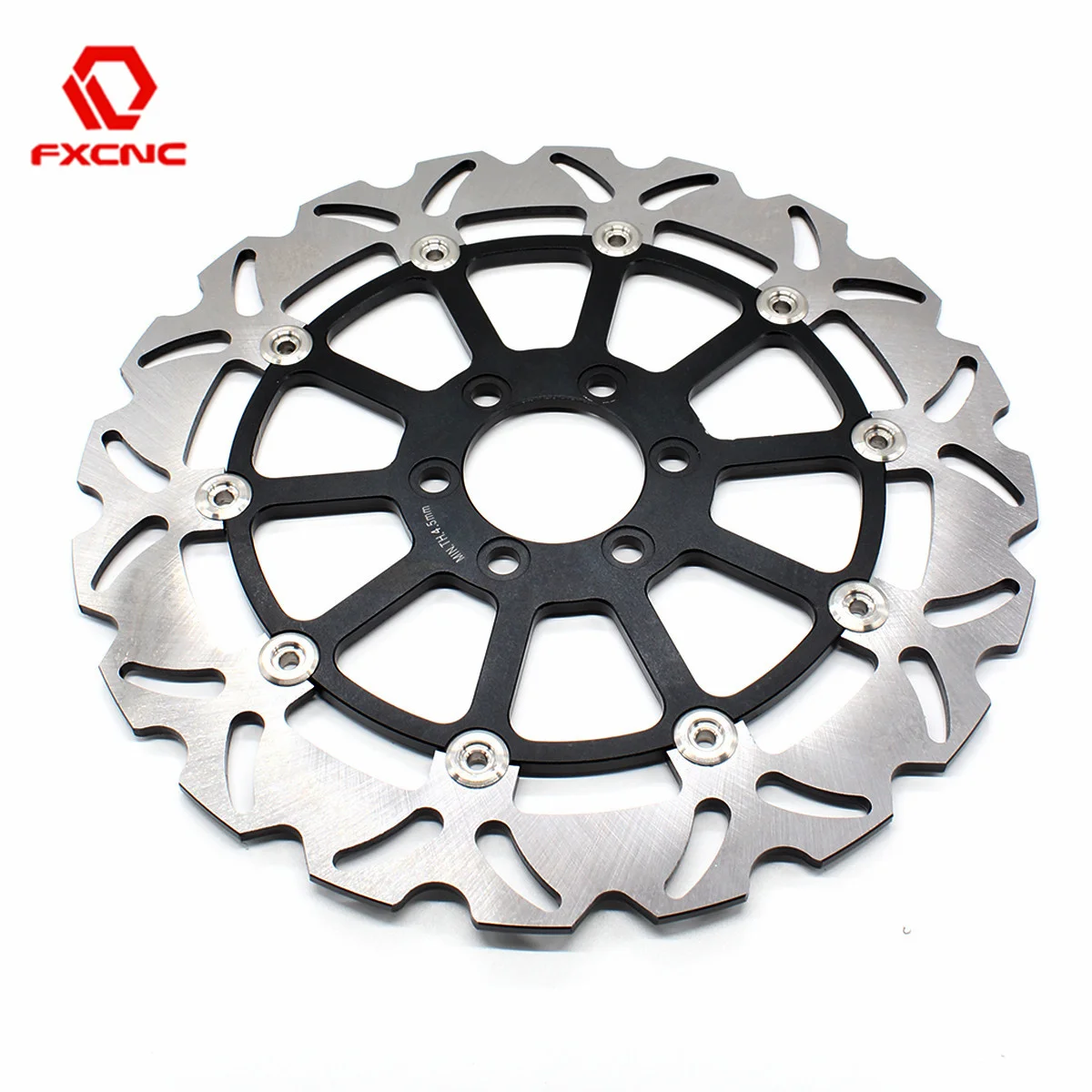 For RC390 RC125 RC200 2013 2014 2015 2016 CNC 7075 Aluminum Floating Disc Brake Rotor Accessories 320MM