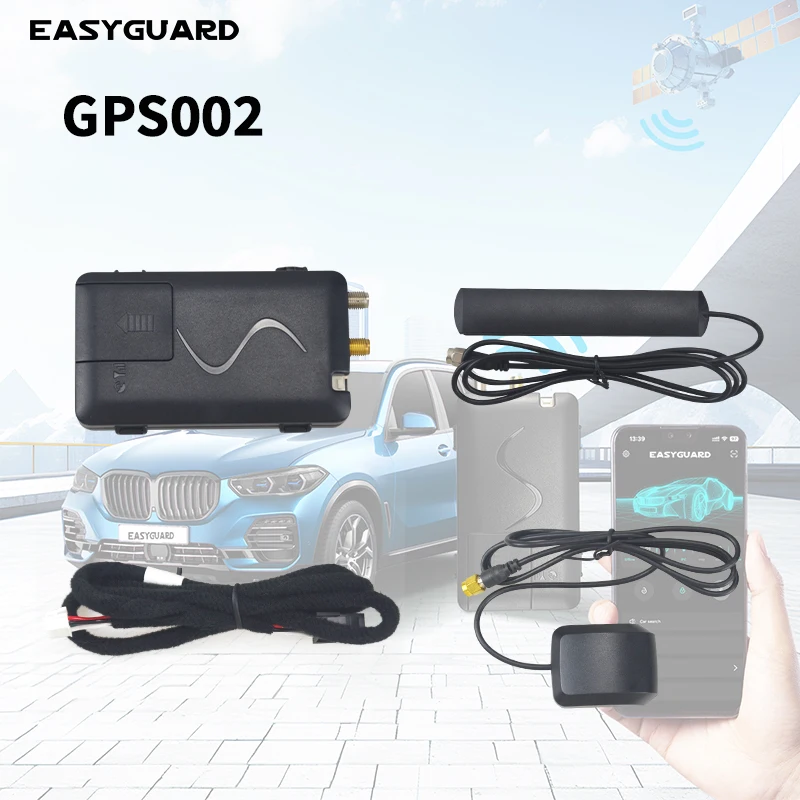 

GPS-трекер EASYAGUARD 4g LTE с 3-летним бесплатным приложением для блокировки разблокировки и дистанционным управлением через приложение для смартфонов IOS и Android