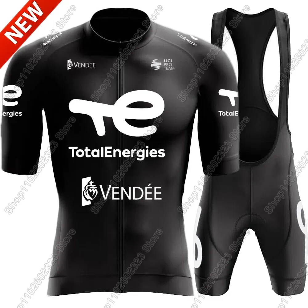 Total Energies Team 2025 طقم جيرسي لركوب الدراجات سلوفاكيا ملابس الدراجات قمصان ركوب الدراجات على الطرق بدلة دراجة مريلة شورت MTB Ropa مايوه #1
