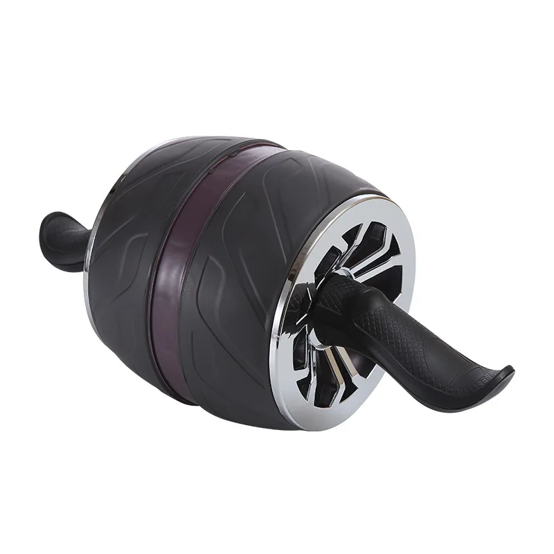 Abdominal wheel widening automatic rebound beginner, household sporting goods fitness equipment, curl portable folding abdomen