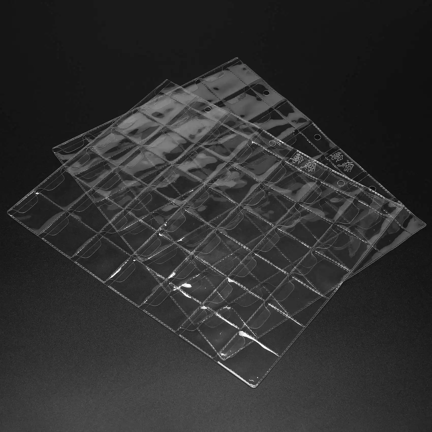 VO-10 шт., 42 кармана, прозрачные держатели для монет, папки для хранения листов, альбом для сбора наличных денег, креативные альбомы из ПВХ, коллекционирование