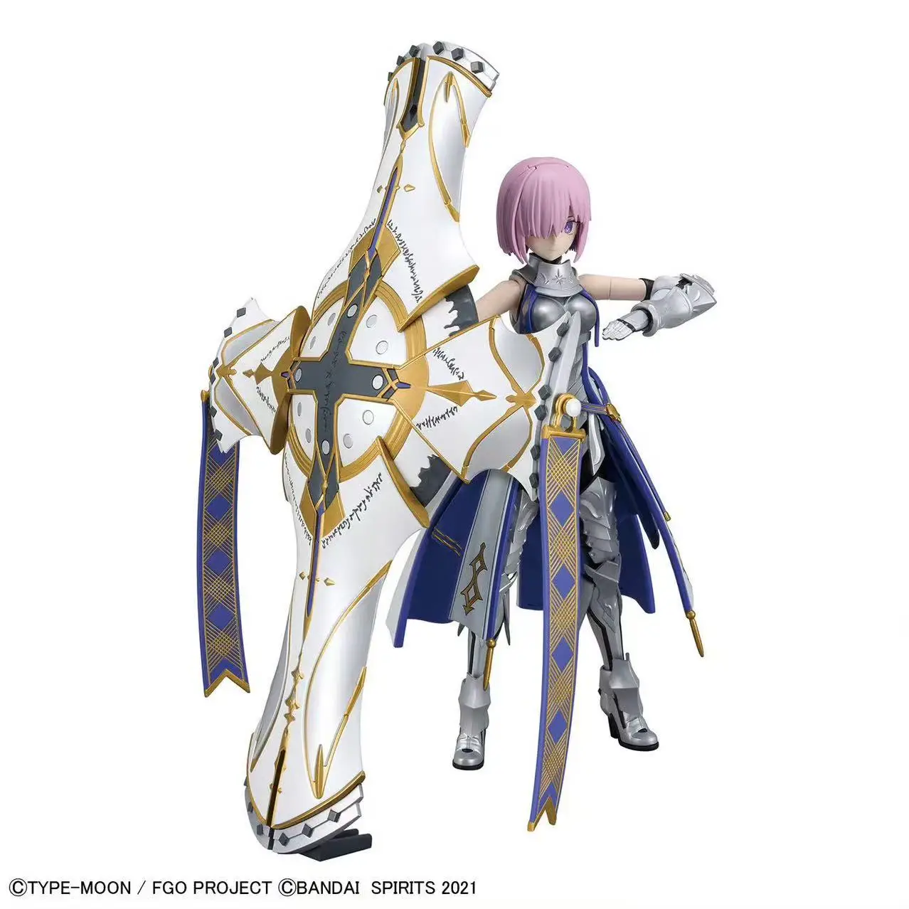 In Stock Original Bandai Mash Kyrielight Model Kit 15cm Fate Grand Order Anime Character Collectible Display Toy Desktop Gifts view 2
