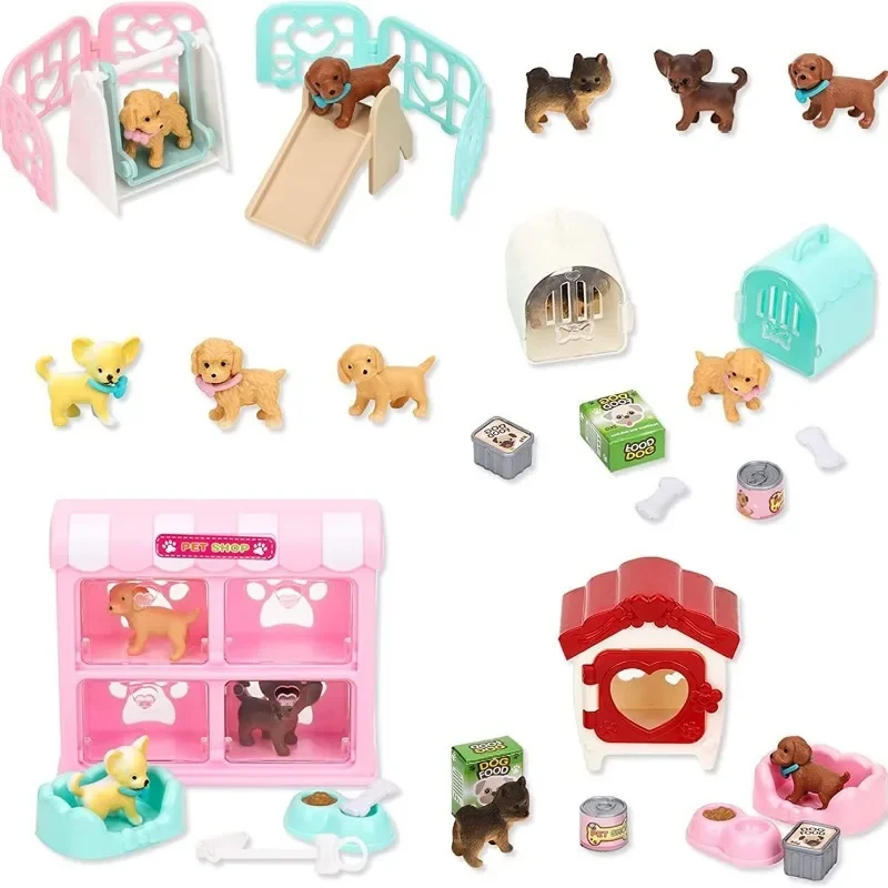 Articles Kawaii lapin pour enfants, animaux de compagnie, jouets, magasin de crème glacée, mini aliments, accessoires de beurre, livraison gratuite, choses pour Barbie, bricolage, maison, jeu de fille