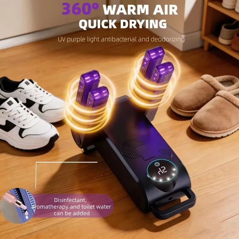 220V Shoes dryer Electric Shoe Gloves Drying Machine Sterilizer Boots Drier Odor Deodorant Heater Hats Socks Shoe Dryer EU Plug