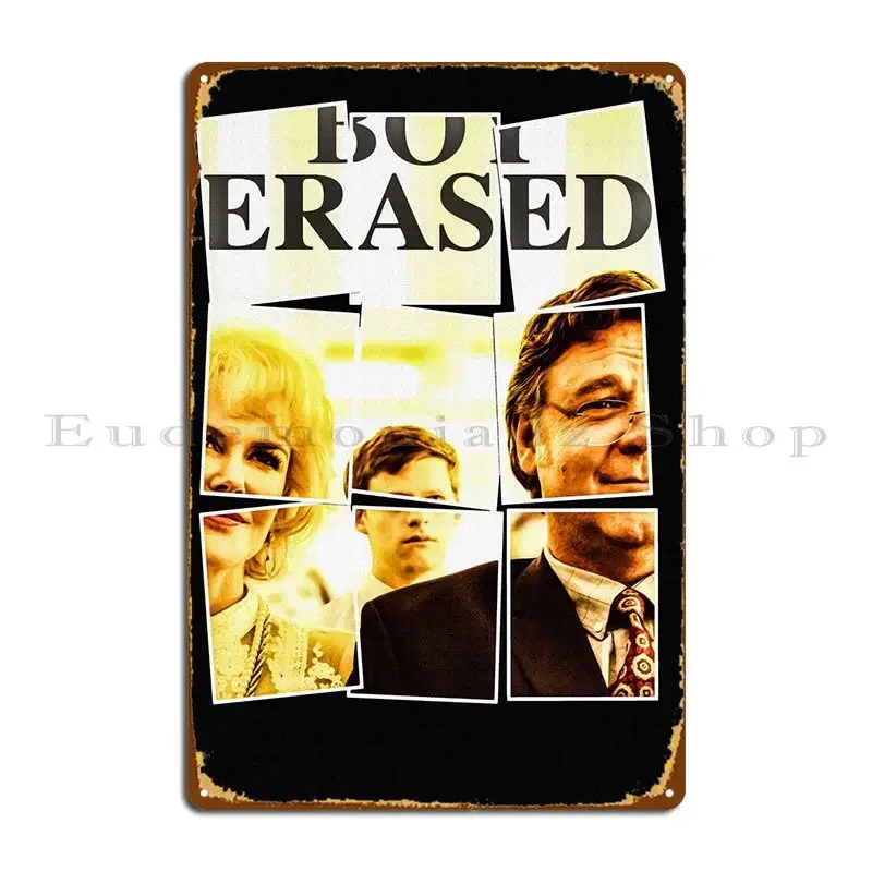 Boy Erased 5c Metal Plaque Poster Rusty Personalized Kitchen Personalized Wall Decor Tin Sign Poster