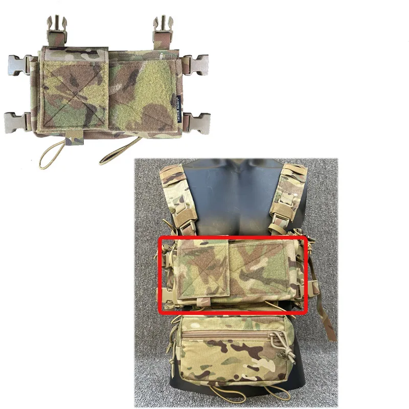 

Tactical Vest Accessories MK3/MK4 Body Chest Hanging Lightweight Belly Pocket RG/CB/WG/MC/BK