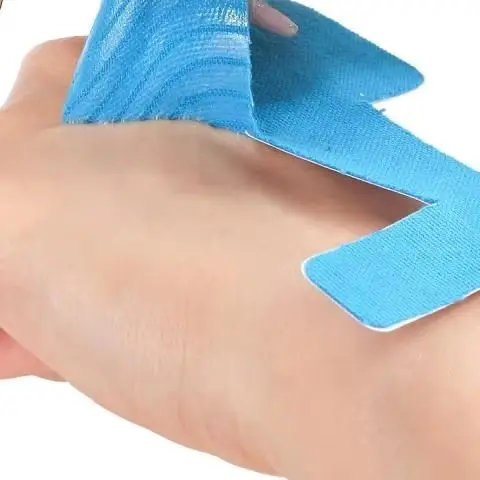 10 قطعة أروح دعم ثابت الرياضة ضمادة مرنة تو المضادة للاحتكاك شريط حماية التصحيح للجنسين أدوات العناية بالقدم #1