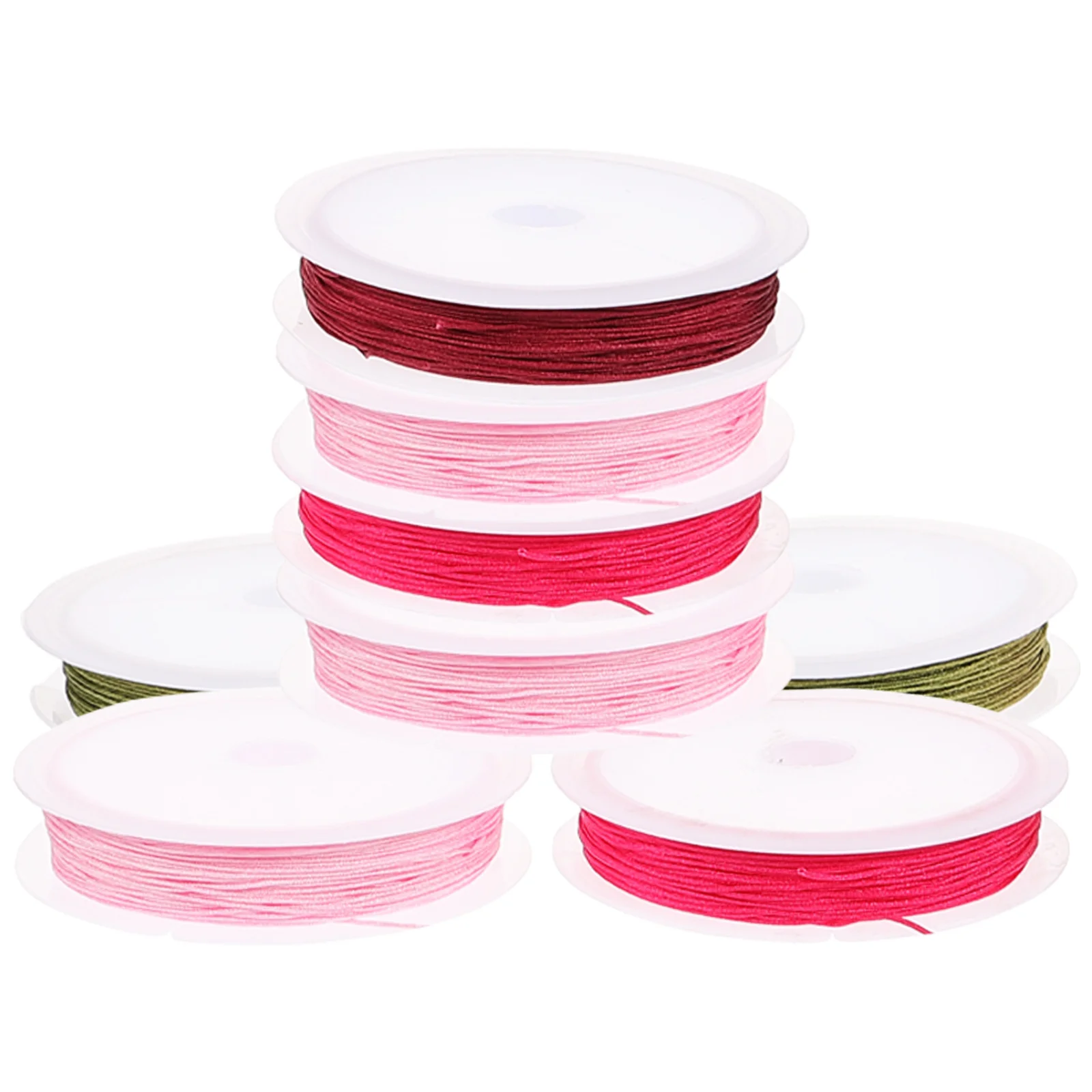 

8pcs Beading 0.4Mm Flexible Beading Thread For Jewelry Making Colored Chinlon Thread For Jewelry Making Craft Diy Accessories