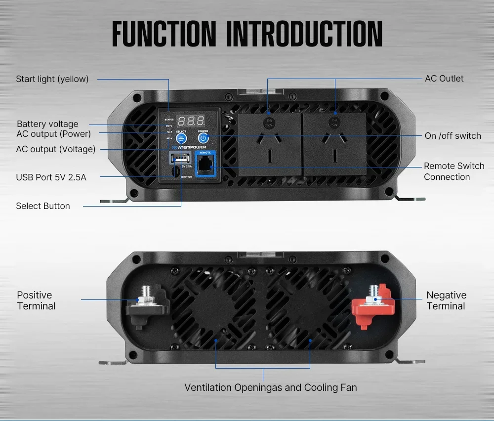 M Atem Power 12V To…