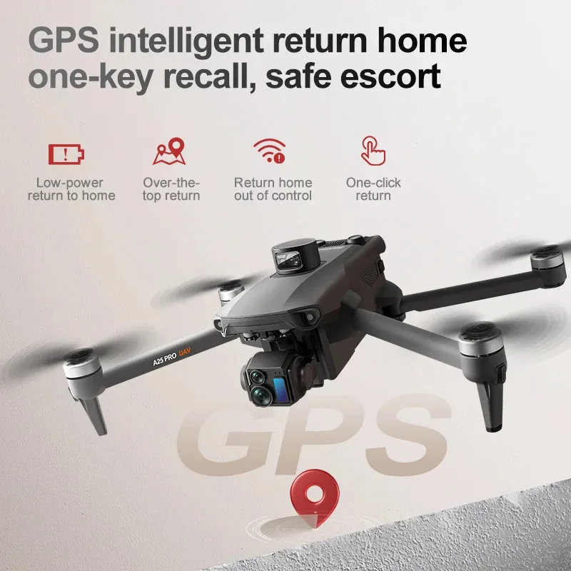 

Новый A25 GPS профессиональный дрон 8K с камерой 4K 3-осевой подвес для предотвращения препятствий FPV RC Quadcopter