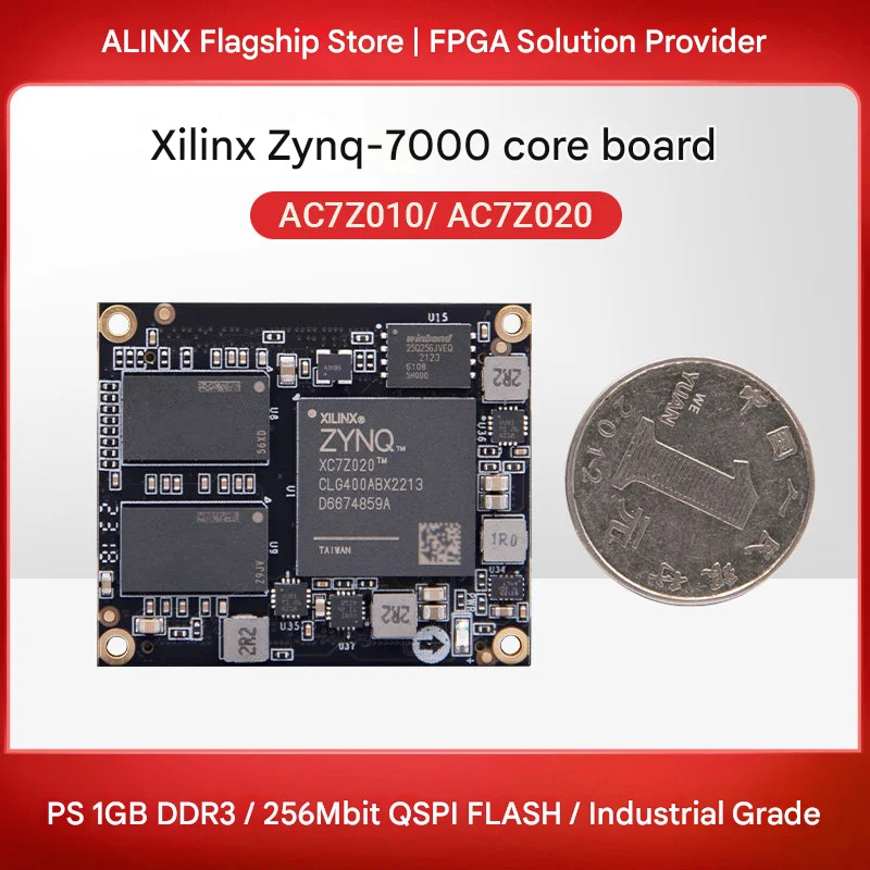 ALINX Black Gold FPGA Core Board zynq7020 7010 7z020 Xilinx 7000 ARM SOM