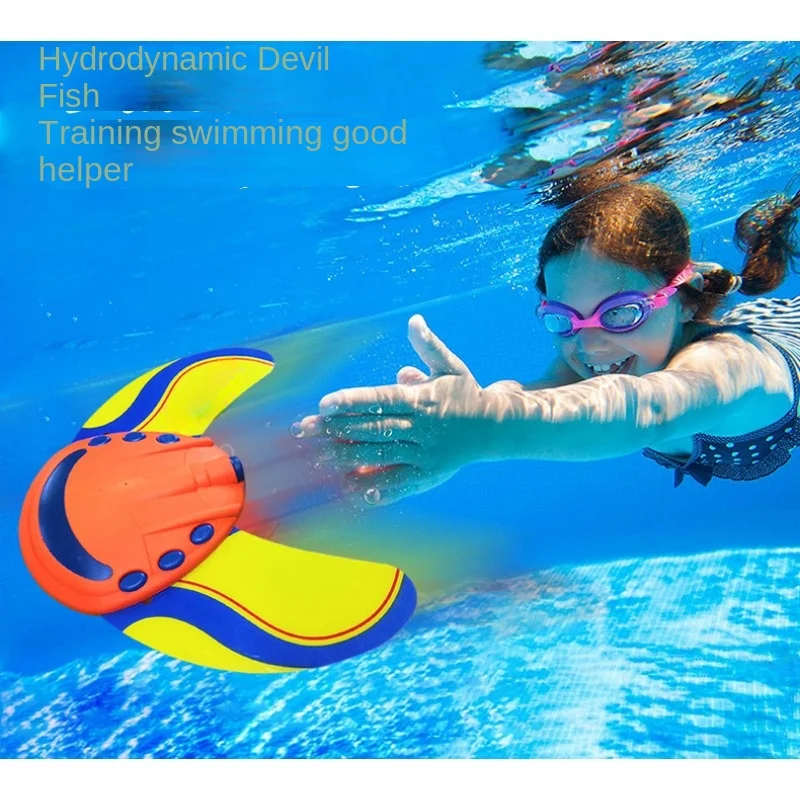 Summer Swimming Pool Toys for Kids Water Power Floating Devil Fish Playing in Water Toys Beach Pool Water Splashing Play Toys