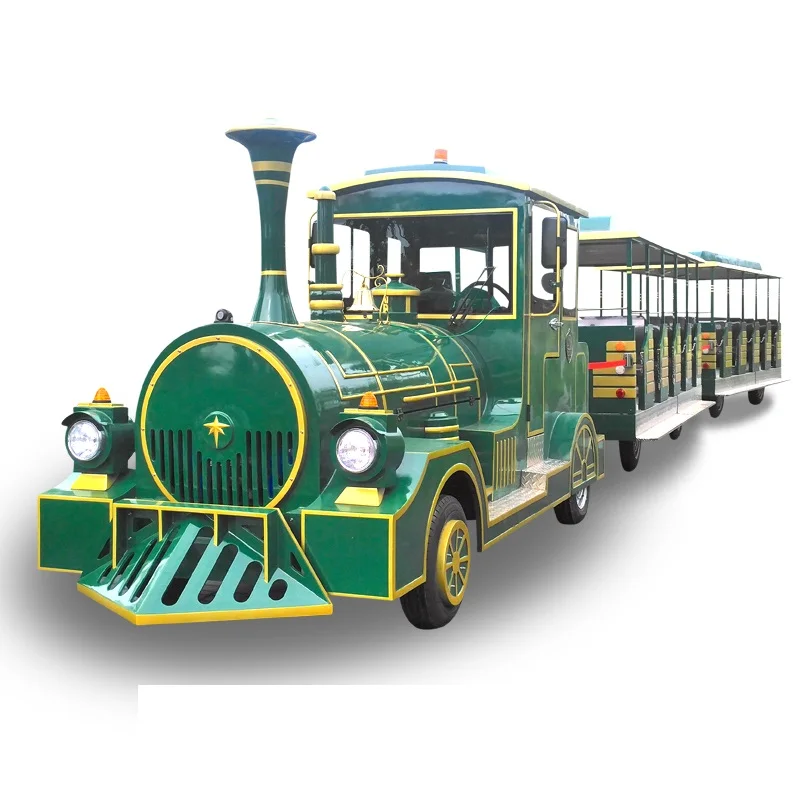 

Tyre/Tire Using Tourist Land Train City Mini-Train Luxury Recreation Facilities Tour Train for Commercial Amusement Ridespromote