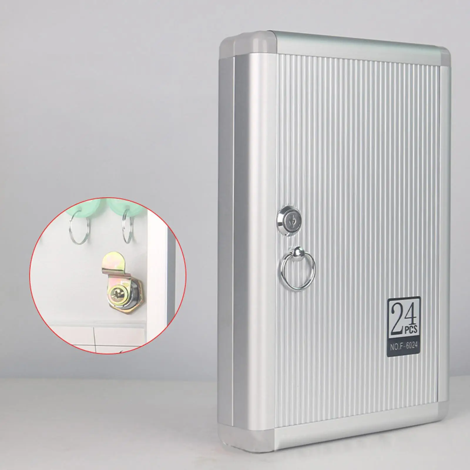 Security Key Box with Combination Lock, Key Storage Box, 48Keys Metal Colorful