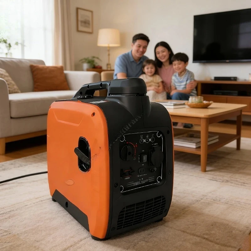Dynamo Compact  Electric Dual Purpose Single Phase Mini Outdoor Camping Emergency Kilowatt Generator