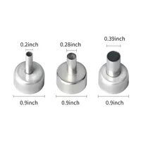 Welding Nozzle For Hot Air Tips Stainless Steel Nozzles For 858 858D 868D Soldering Rework Station Multifunction Use Nozzle