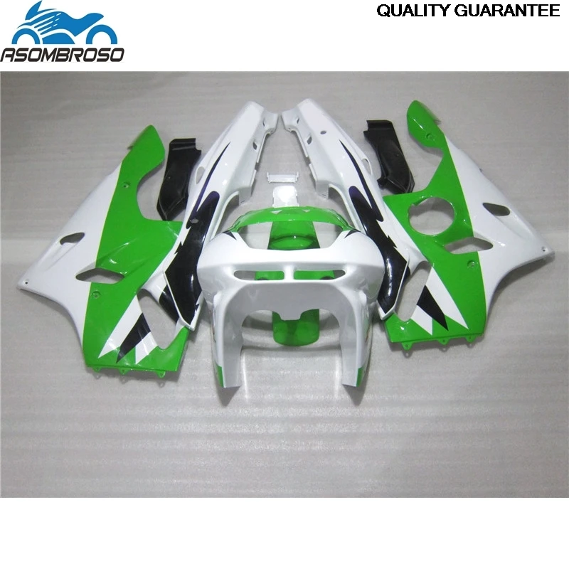 All New Bodyworks For Kawasaki Ninja ZX6R Fairing Kit 1994-1997 Green White Black Plastic Fairing Set Zx6r 94 95 96 97 08