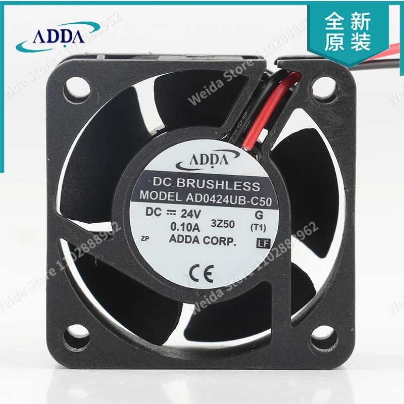 

Вентилятор охлаждения ADDA AD0424UB-C50 24В 0.10А 2-проводной 4020 4 см для устройств с регулируемой частотой вращения